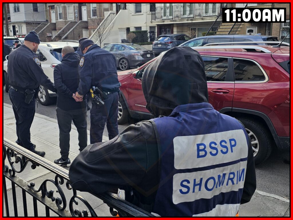 Suspect Arrested for Assault by the NYPD with Help from Shomrim - BP ...