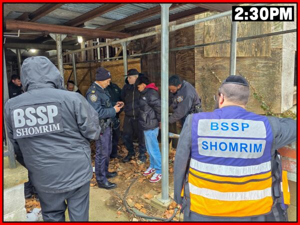 2 Suspects Arrested for Breaking Into a Construction Site - BP Shomrim