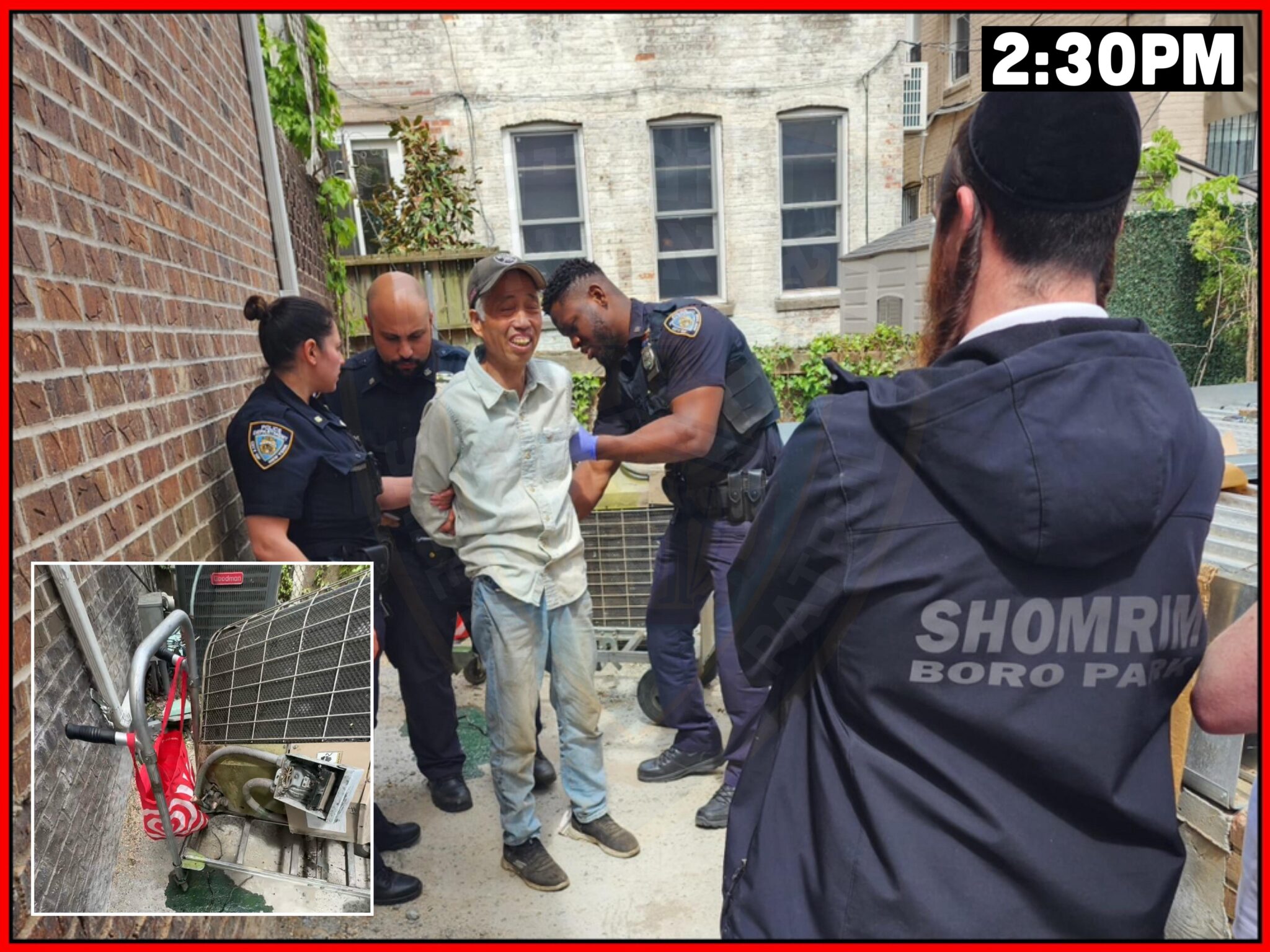 Suspect Arrested by the NYPD with the Help of Shomrim After Stealing an ...