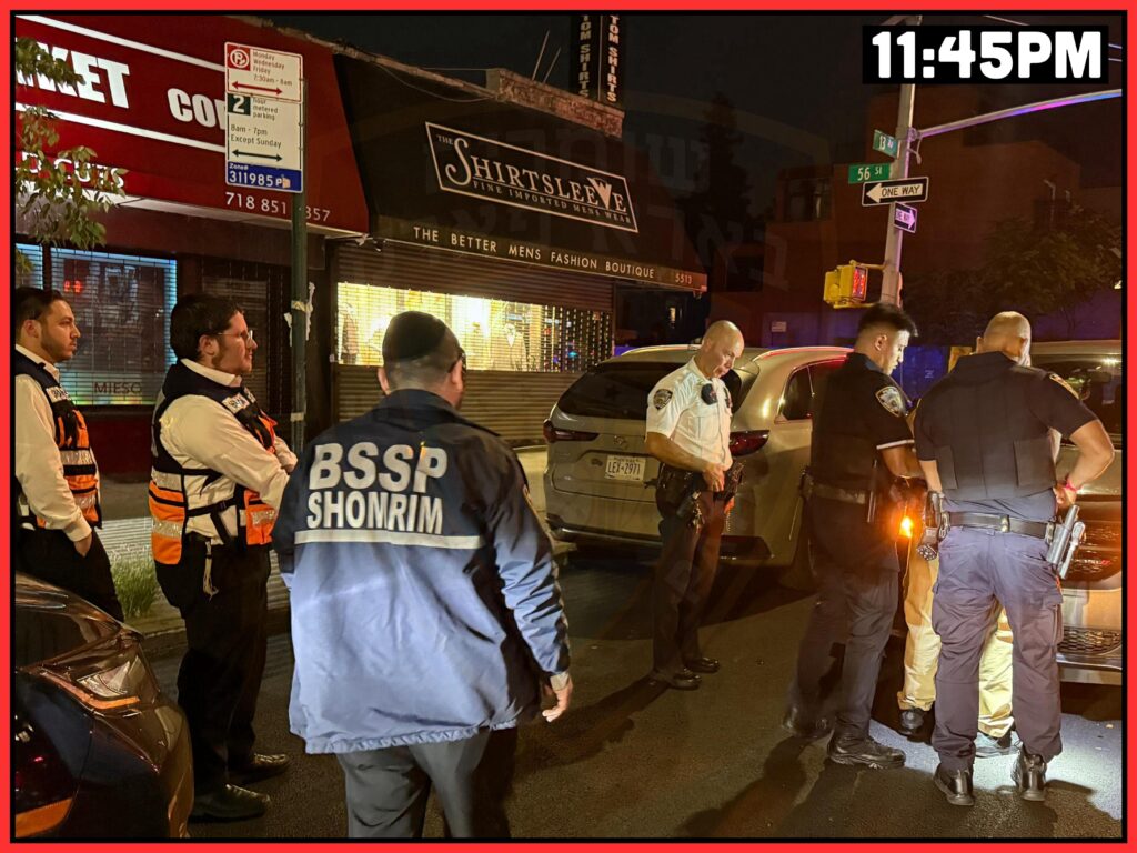 Wrong-Way Drunk Driver Arrested After Crashing on 13th Avenue - BP Shomrim