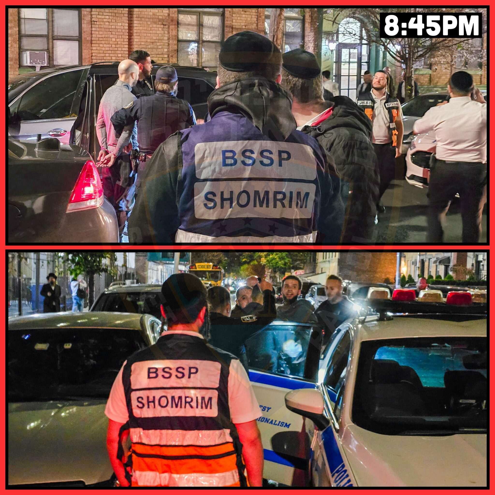 Two Suspects Arrested After Hit-and-Run on Police Vehicle - BP Shomrim