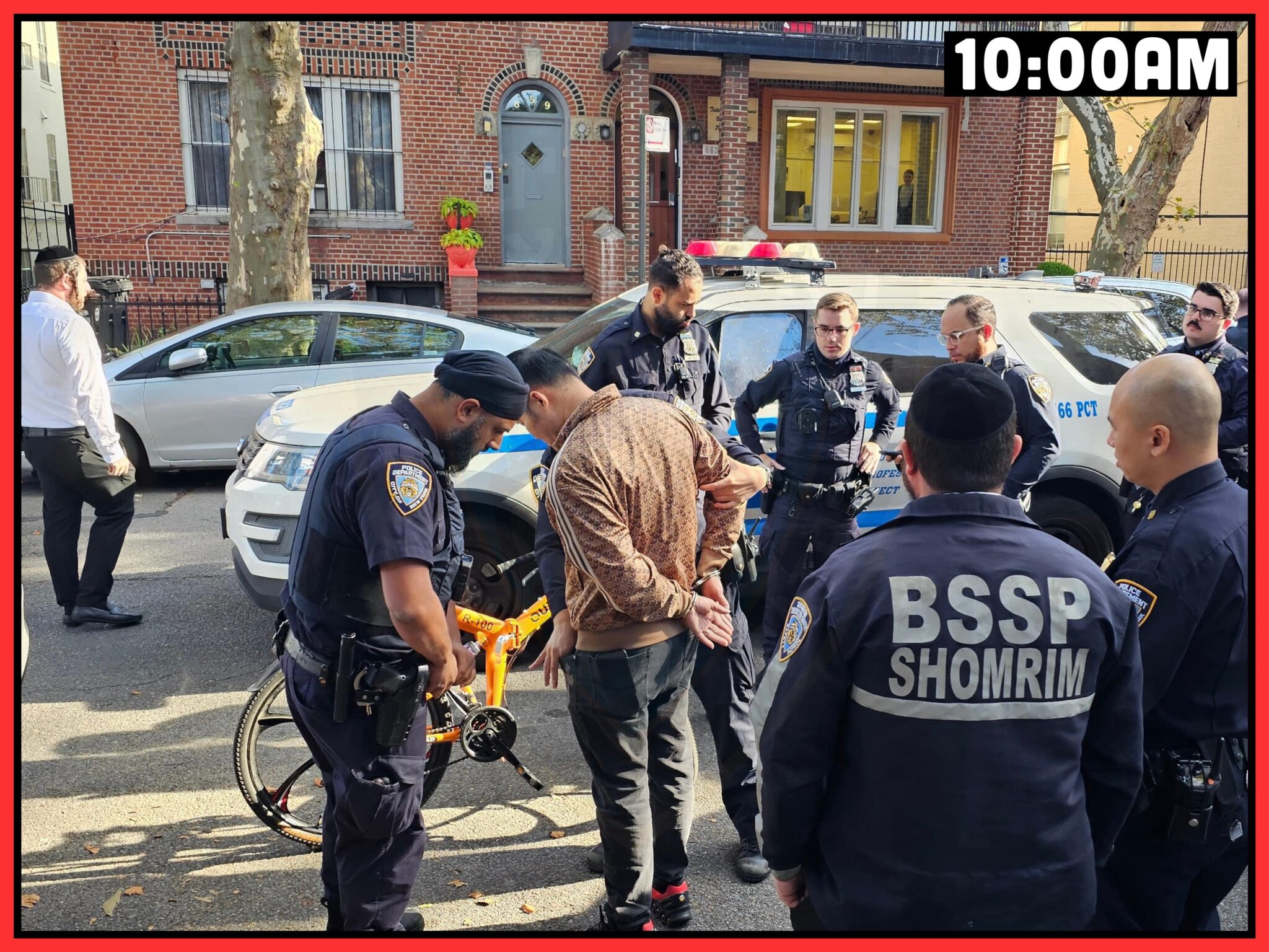 Suspect Arrested After Vehicle Was Vandalized - BP Shomrim