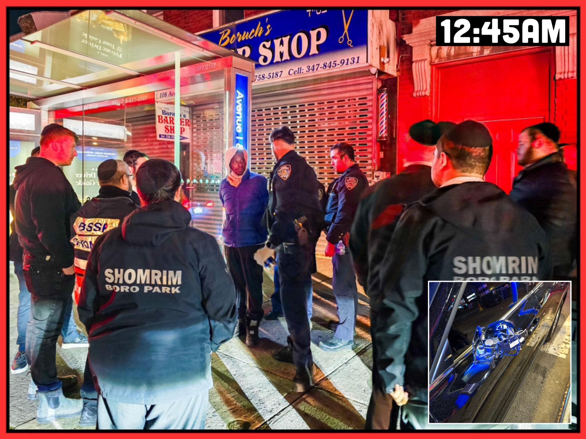 Suspect Arrested After Vandalizing Vehicles - BP Shomrim